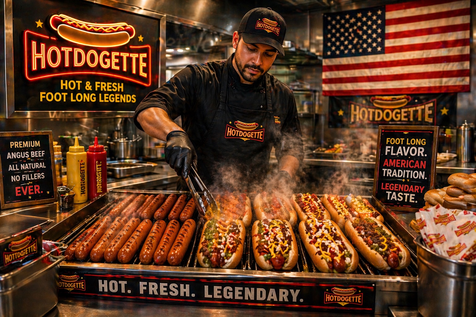 HotDogette kitchen grill