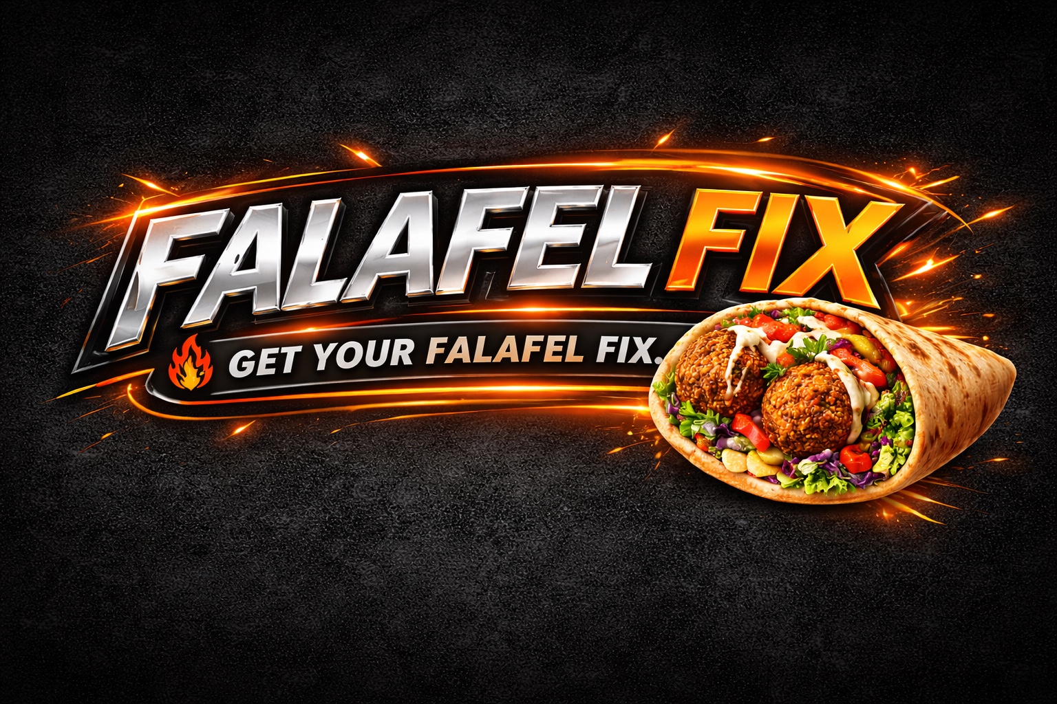 FalafelFix.com logo EtteEats brand