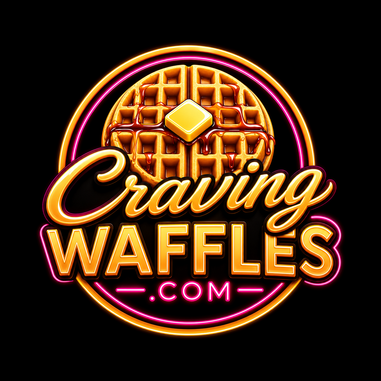 CravingWaffles.com logo